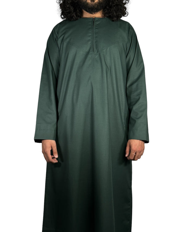 Minaret Green Classic Omani Thobe